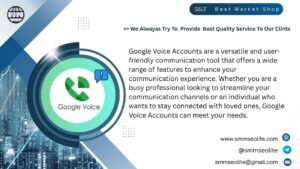 Buy Google Voice Accounts