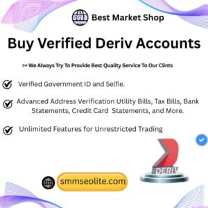 Buy Verified Deriv Accounts