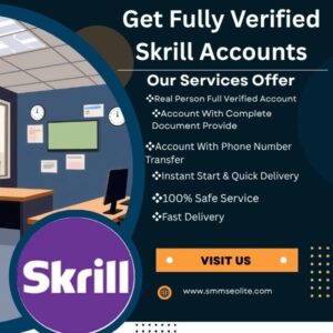 Get Verified Skrill Accounts